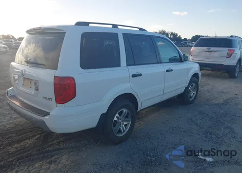 2004 Honda Pilot Ex-L z USA, uszkodzony, nr VIN 2HKYF18584H526943